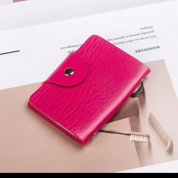 Pink Snap Closure Wallet - Picture 6 of 6
